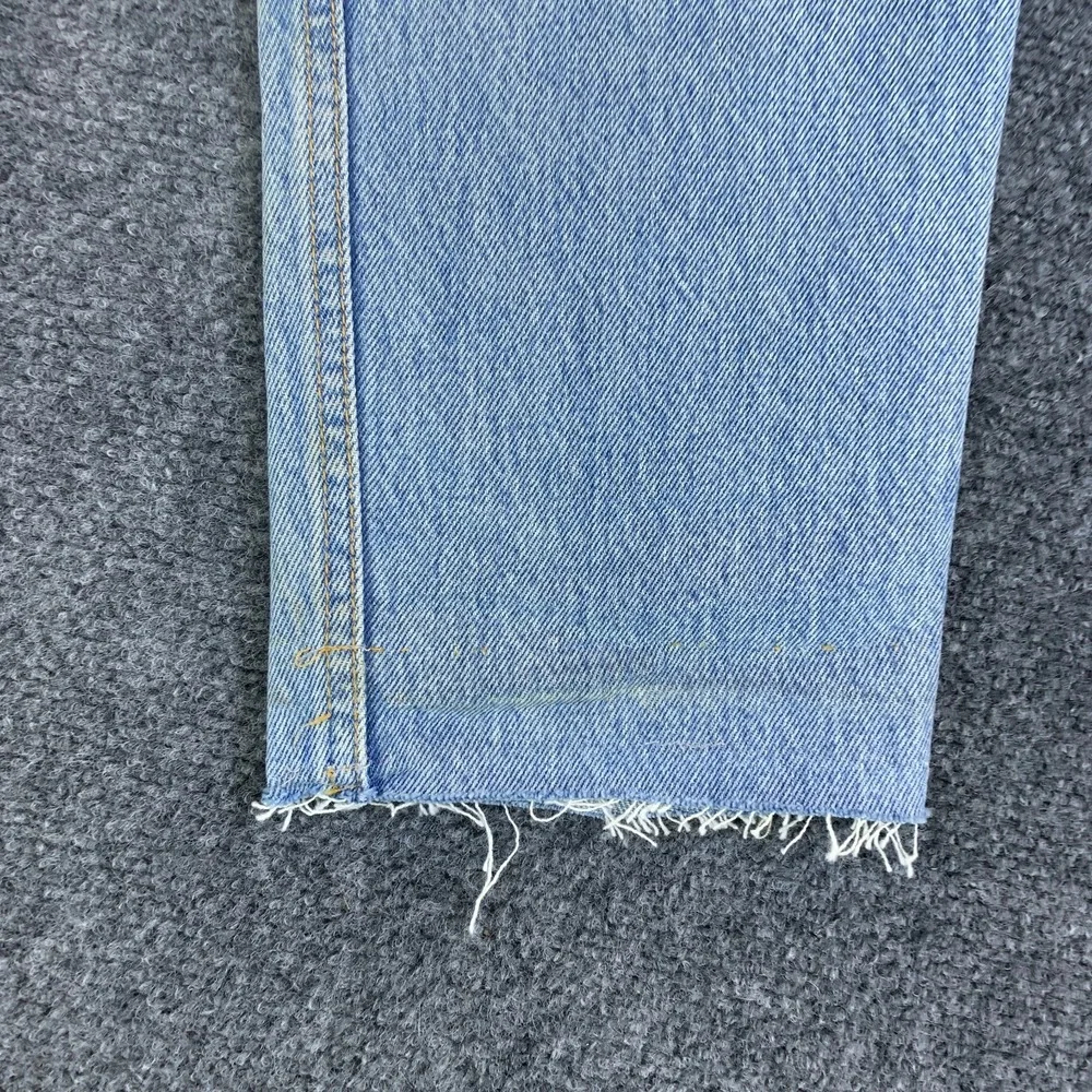 Levi’s Altered 502 Carpenter Jeans Mens 32x26.5 Blue Denim Cotton Patchwork